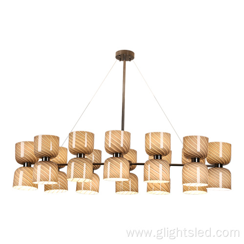 G-Lights Hotel Round Glass Led Pendant Light